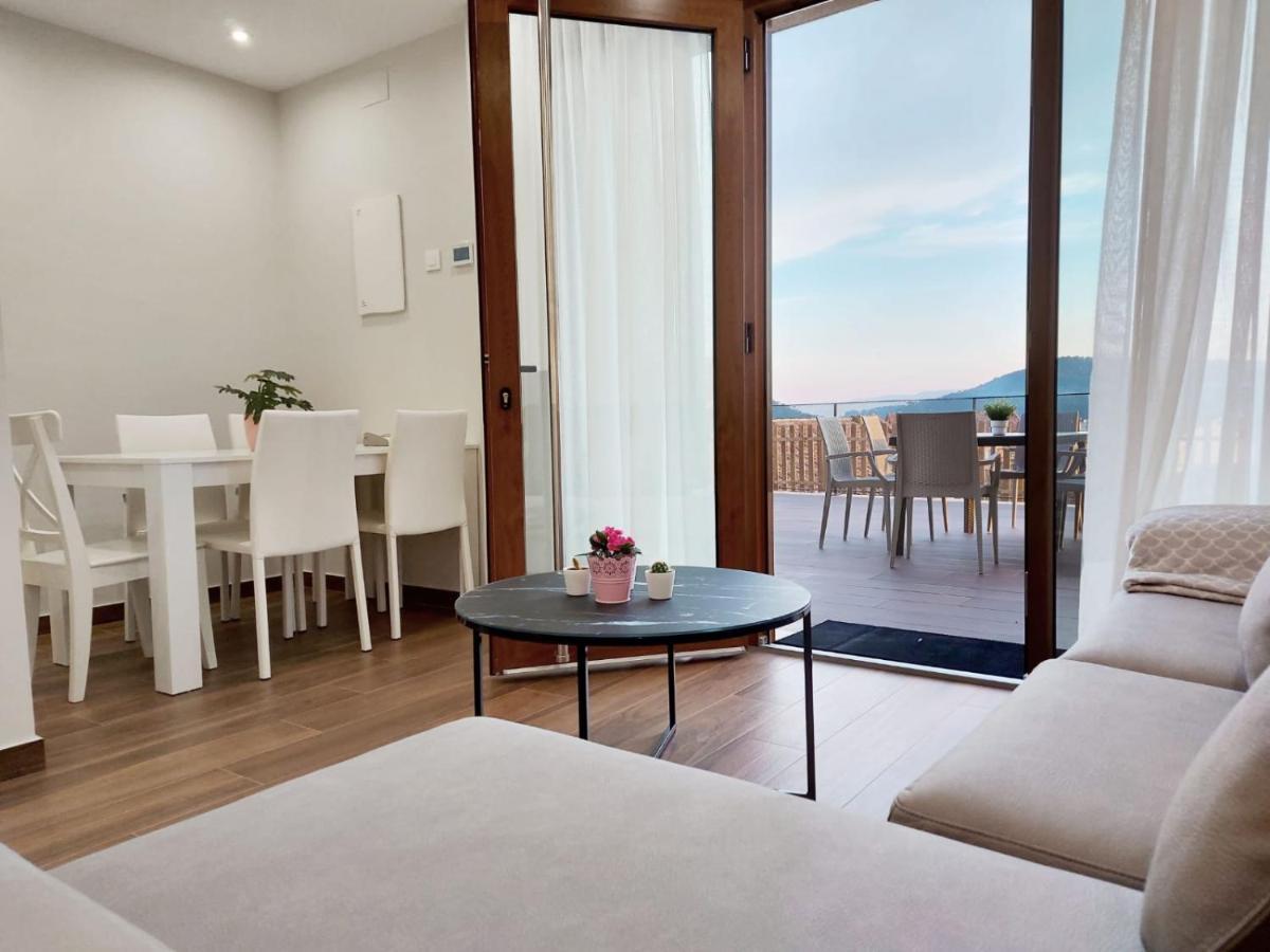 Apartamentos Mirador Ria de Aldán Esterno foto