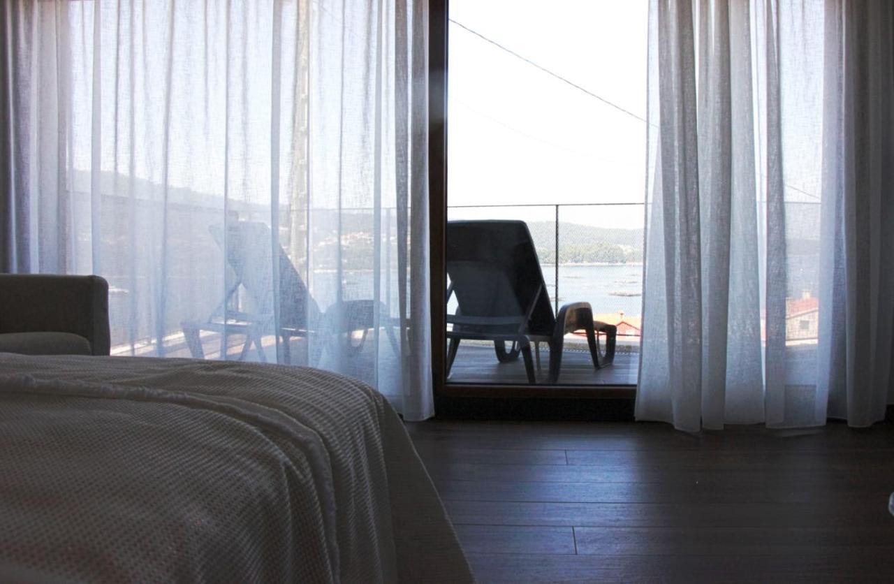 Apartamentos Mirador Ria de Aldán Esterno foto