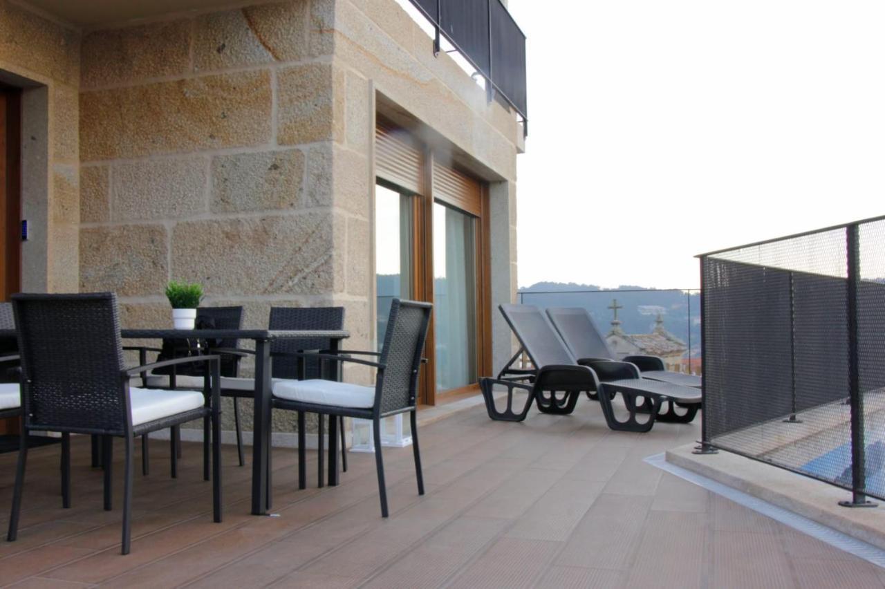 Apartamentos Mirador Ria de Aldán Esterno foto