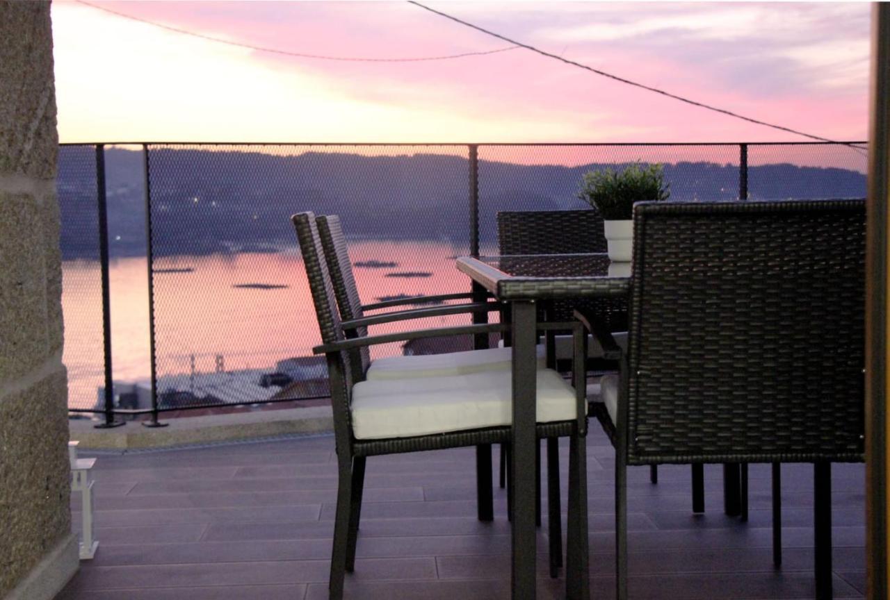 Apartamentos Mirador Ria de Aldán Esterno foto