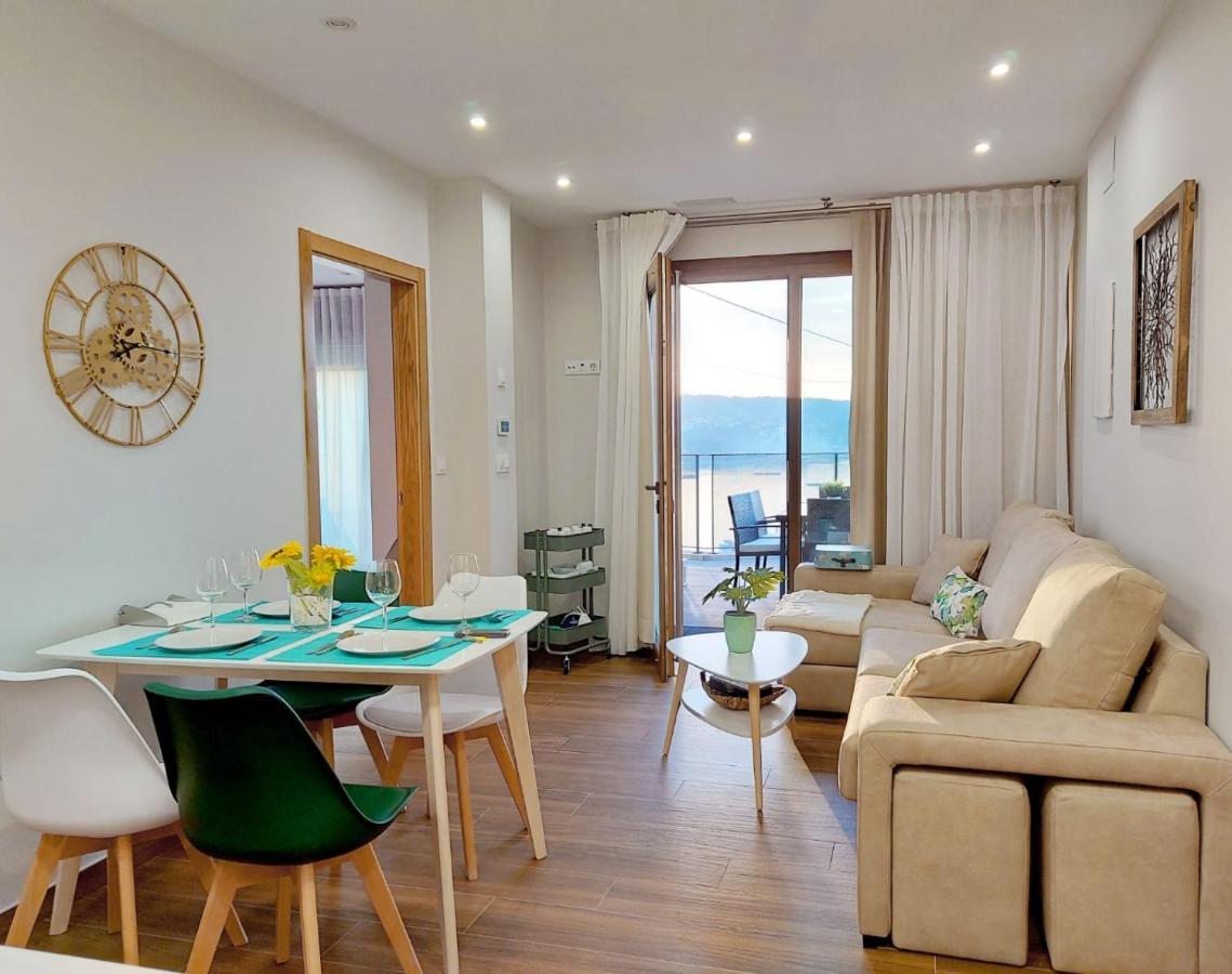 Apartamentos Mirador Ria de Aldán Esterno foto