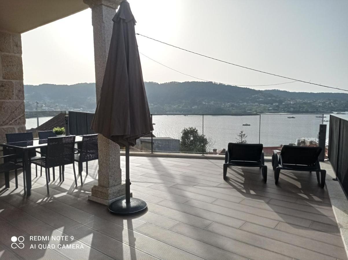 Apartamentos Mirador Ria de Aldán Esterno foto