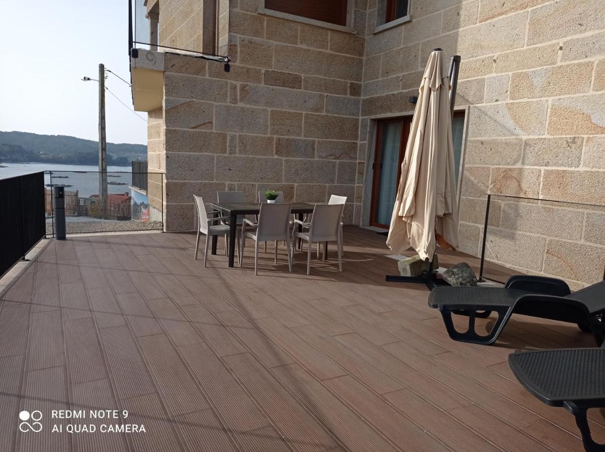 Apartamentos Mirador Ria de Aldán Esterno foto